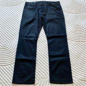 Buffalo David Bitton Men's Slim Straight King Jeans Denim, 38 X 32